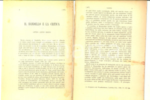 Libro, pubblicazione d epoca 1929 Letterio DI FRANCIA Il Bandello e la critica  Otto anni dopo AUTOGRAFO 1