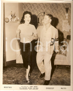 Fotografia d epoca originale 1958 JOY RIDE Ann DORAN dances with a college boy  COCA COLA plate Photo 1