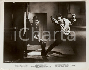 Fotografia d epoca originale 1962 INCIDENT IN AN ALLEY Thieves shoot police  Movie by Edward L. CAHN Photo 1