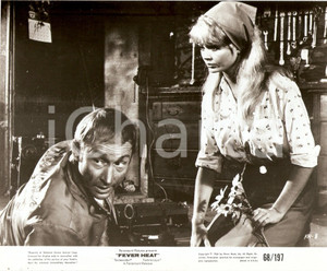 Fotografia d epoca originale 1968 FEVER HEAT Nick ADAMS Jeannine RILEY Movie by Russell S. DOUGHTON Foto 1