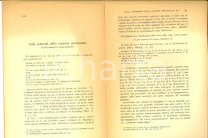 Libro, pubblicazione d epoca 1936 Ugo SESINI Sulla paternitÃ  della canzone provenzale Studi Medievali 8 pp. 1