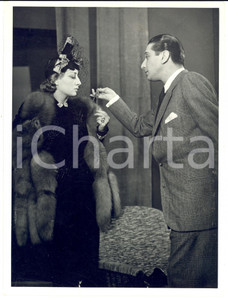 Fotografia d epoca originale 1940 ca ITALIA Compagnia del TEATRO MODERNO  Lo scrigno degli amanti Foto 1