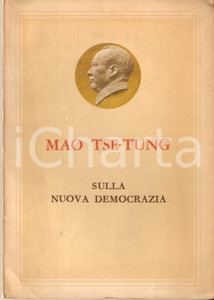 Libro, pubblicazione d epoca 1968 Mao TSETUNG Sulla nuova democrazia Pubblicazione 1