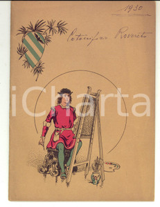 Documento originale, autentico 1930 COTONIFICIO DI ROVERETO Quaderno appunti su gestione dello stabilimento 1