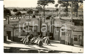 Fotografia d epoca originale 1938 Teatro OSTIA ANTICA Aulularia di Plauto  Coreografia di Tusnelda RISSO 1