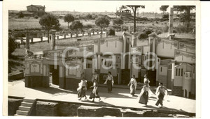 Fotografia d epoca originale 1938 Teatro OSTIA ANTICA Aulularia di Plauto  Coreografia Tusnelda RISSO 1