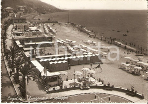 Cartolina originale da collezione 1959 COGOLETO GE Stabilimenti balneari e Dancing Lido Cartolina FG VG 1