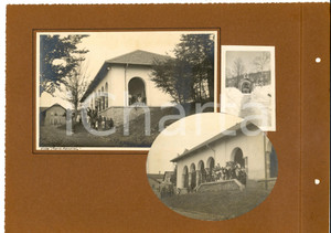 Fotografia d epoca originale 1922 VALGANNA Villaggio Alpino Touring  Bambini alla villa PANDINI 3 foto 1