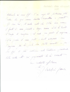 Manoscritto, lettera originale 1967 PADOVA Cattedrale  Don Ulderico GAMBA e il culto della cittÃ  Autografo 1