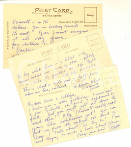 Autografo originale 1948 W. F. JACKSON KNIGHT loda il libro di un amico Cartoline autografe 1