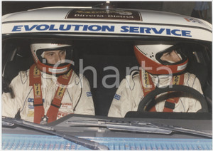 Fotografia d epoca originale 1990 V Rally CITTA  DI STRADELLA  Equipaggio B. MASSEI  R. OTTOLINI  Foto 1