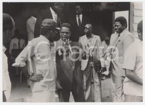 Materiale cinematografico d’epoca 1988 CAMP DE THIAROYE Regia di Ousmane SEMBÃˆNE Thierno FATY SOW Foto 18x12 cm 1