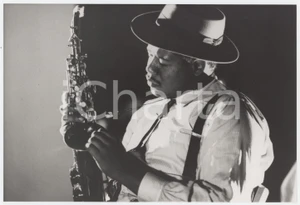 Materiale cinematografico d’epoca 1988 CINEMA Bird Regia di Clint EASTWOOD  Forest WHITAKER con sassofono Foto 1