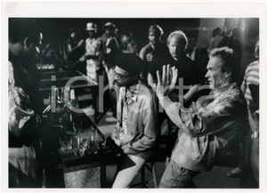 Materiale cinematografico d’epoca 1988 CINEMA Bird  Forest WHITAKER Samuel WRIGHT Clint EASTWOOD sul set  Foto 1