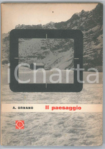 Libro, pubblicazione d epoca 1950 Alfredo ORNANO Il paesaggio  Ed. POLIGONO  Biblioteca Fotografica 1