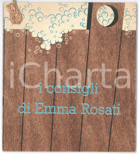 Materiale pubblicitario d’epoca 1958 Detersivo OMO  I consigli di Emma Rosati Opuscolo ILLUSTRATO 40 pp. 1