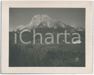 Fotografia d epoca originale 1925 ca ALPI Monte ANTELAO Re delle DOLOMITI Fotografia 30x24 cm 1