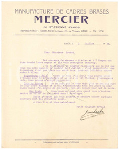 Autografo originale 1938 LIEGI CICLISMO Guillaume GUERLACHE su contratto PIJNENBURG  AUTOGRAFO 1