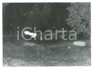 Fotografia d epoca originale 1972 PISA  RALLY Fiat 128 Coupé n.130  Simonetta DEL MAZZA Foto 17x13 cm 1