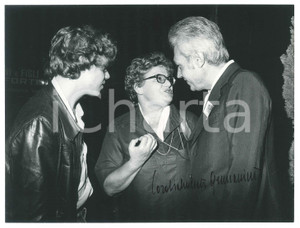 Fotografia d epoca originale 1975 ca MILANO PSI Festa dell Avanti!  Walter ARMANINI  Foto AUTOGRAFO 1 1