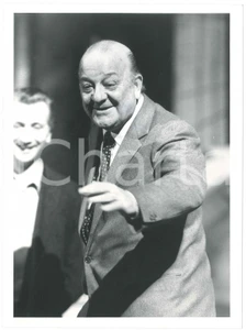 Fotografia d epoca originale 1985 ca FESTIVAL DI SANREMO Gianni RAVERA Ritratto  Foto 18x24 cm 1