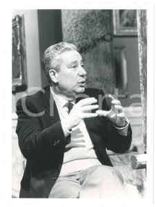 Fotografia d epoca originale 1985 ca ITALIA  Domenico ROSATI Ritratto Presidente ACLI  Foto 18x24 cm 1 1