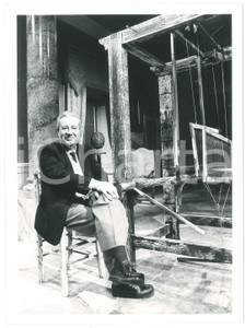 Fotografia d epoca originale 1985 ca ITALIA  Domenico ROSATI Ritratto Presidente ACLI  Foto 18x24 cm 4 1