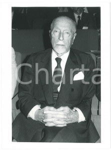 Fotografia d epoca originale 1985 ca ITALIA  POLITICA Senatore Giuseppe MEDICI Ritratto  Foto 18x24 cm 1