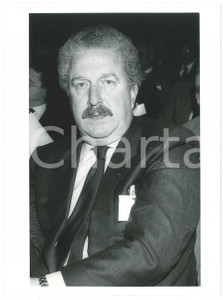 Fotografia d epoca originale 1985 ca MILANO  MONTEDISON Giorgio PORTA Ritratto  Foto 18x24 cm 1 1