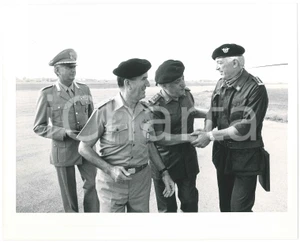 Fotografia d epoca originale 1990 ca ESERCITO ITALIANO Raffaele SIMONE Pietro MURARO Vittorio BERNARD  Foto 1