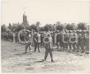 Fotografia d epoca originale 1955 ca AREA DI PADOVA  ESERCITO ITALIANO Dimostrazione militare Foto 22x18 2 1