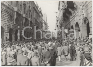 Fotografia d epoca originale 1976 PADOVA Adunata Nazionale ALPINI Corteo per le vie della cittÃ   Foto 17x13 1