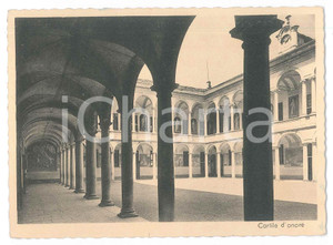 Cartolina originale da collezione 1935 ca GORLA MINORE Regio Collegio Rotondi  Cortile d onore  Cartolina FG NV 1