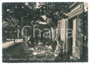 Cartolina originale da collezione 1951 MONTECATINI TERME Hotel Tamerici e Principe  Cartolina FG VG 1