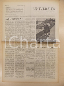 Giornale, rivista storica 1945 PADOVA Rivista UNIVERSITÃ€ Giovanni AMENDOLA e noi  Anno I n. 4 1