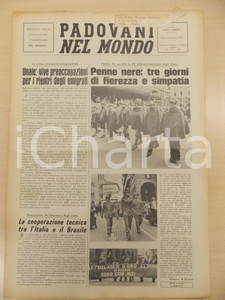 Giornale, rivista storica 1976 PADOVANI NEL MONDO 49Â° Adunata degli Alpini a PADOVA Periodico 1