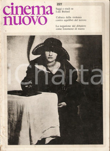 Giornale, rivista storica 1974 CINEMA NUOVO 227 Saggi e studi su Luis BUNUEL Rivista 17x24 cm 1