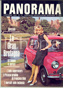 Giornale, rivista storica 1965 PANORAMA Speciale GRAN BRETAGNA  Francoise GILOT e Picasso Rivista nÂ° 37 1