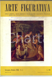 Giornale, rivista storica 1956 ARTE FIGURATIVA Giuseppe Arcimboldi  Mostra alla Galleria HEIM nÂ° 5 1