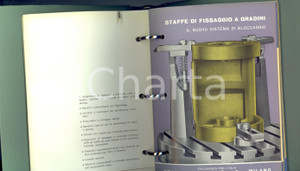 Materiale pubblicitario d’epoca 1950 ca MILANO Fratelli GIANINI Utensili  Macchine speciali Catalogo 120 pp. 1
