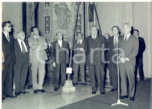 Fotografia d epoca originale 1965 MILANO I delegati della conferenza sul disarmo Fotografia 24x18 cm 1