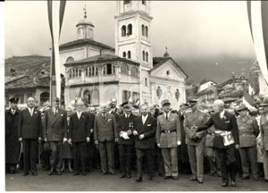Fotografia d epoca originale 1959 SUSA TO Rievocazione arrivo truppe francesi nel 1859  Foto 18x13 cm 1