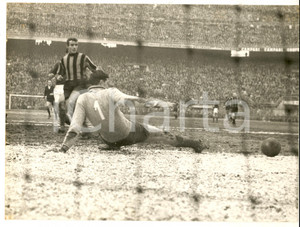 Fotografia d epoca originale 1965 ca CALCIO SERIE A INTERROMA Goal di Mario CORSO Fotografia 24x18 cm 1