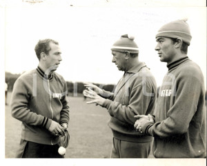 Fotografia d epoca originale 1966 APPIANO GENTILE CALCIO NAZIONALE Allenamento con Ferruccio VALCAREGGI Foto 1