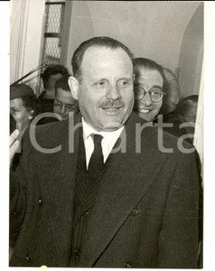 Fotografia d epoca originale 1962 MESSINA Giuseppe ALESSI difensore dei frati di MAZZARINO Foto 14x18 cm 1