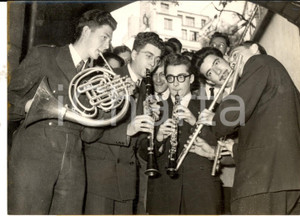 Fotografia d epoca originale 1959 PARIS Conservatoire National  Concours pour les instruments Ã  vent Photo 1