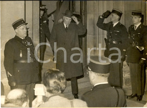 Fotografia d epoca originale 1960 BLIDA ALGER MarÃ©chal Alphonse JUIN tÃ©moigne au procÃ¨s des barricades 1