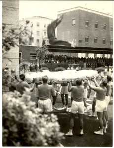 Fotografia d epoca originale 1960 ROMA Festa MAK P 100  50Â° Corso allievi ufficiali GUARDIA DI FINANZA Foto 1