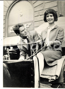 Fotografia d epoca originale 1963 FIRENZE CINEMA Jacques CHARRIER MarieJosÃ© NAT in La vita coniugale Foto 1