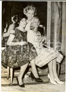 Fotografia d epoca originale 1959 CINEMA Festival MAR DE LA PLATA Maria MESSI Marion MICHAEL Antje GEEKER 1